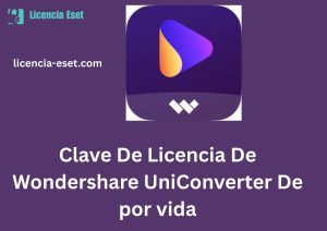 Clave De Licencia De Wondershare UniConverter